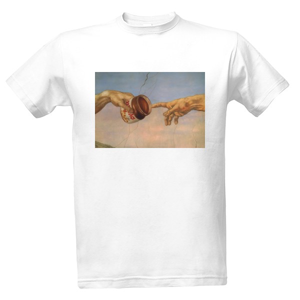 Tričko s potiskem Nuttela Creation